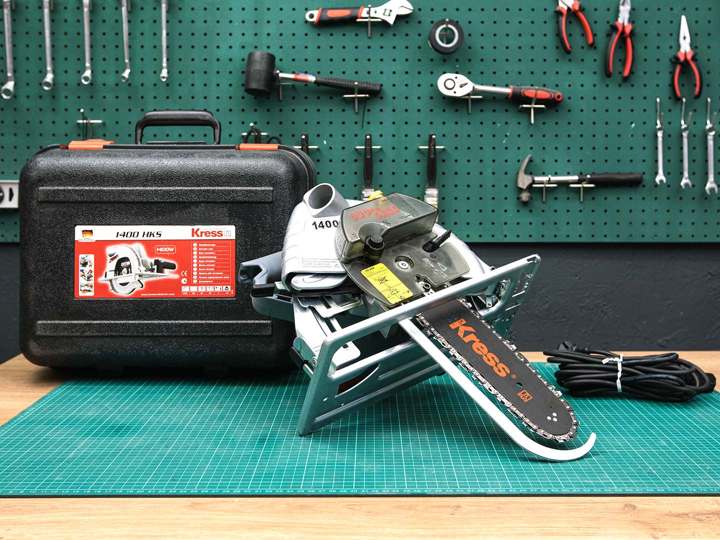 Цепно-циркулярная пила Kress 1400 HKS  (01-09104)
