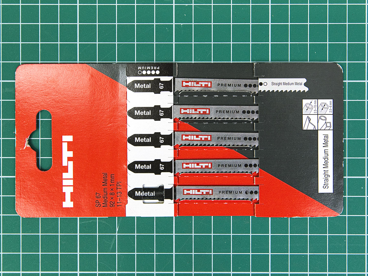 Полотно для лобзика Hilti SP 67(5) medium metal  (137-01123)
