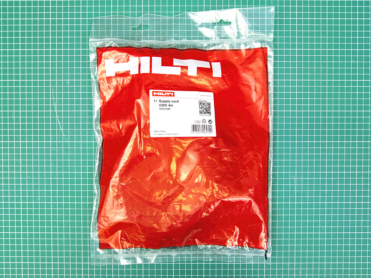 Сетевой кабель  Hilti 230V 4m EU/KR  (129-01123)