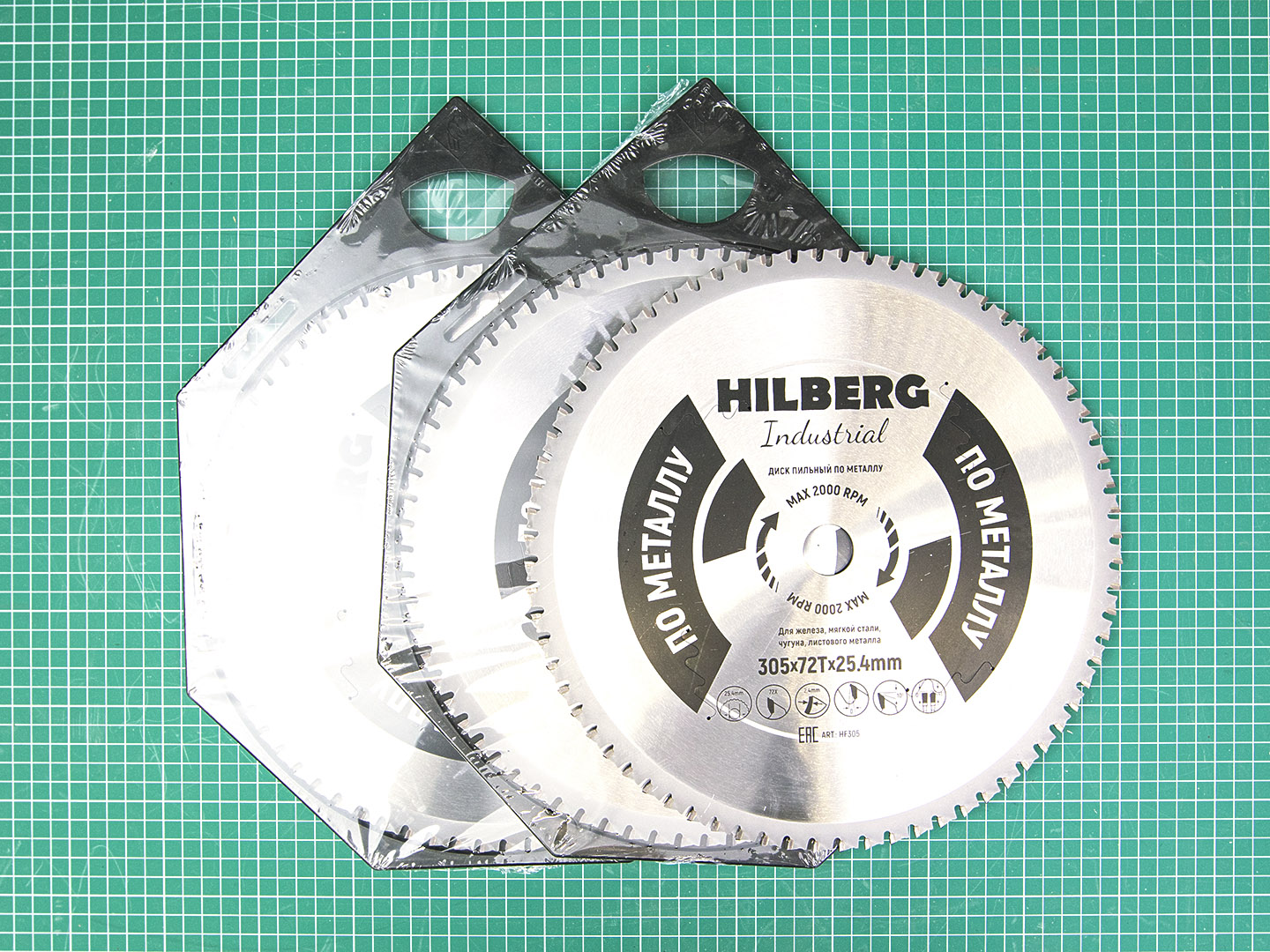 Диск пильный Hilberg Industrial 305x25.4 72Т  (07-08123)