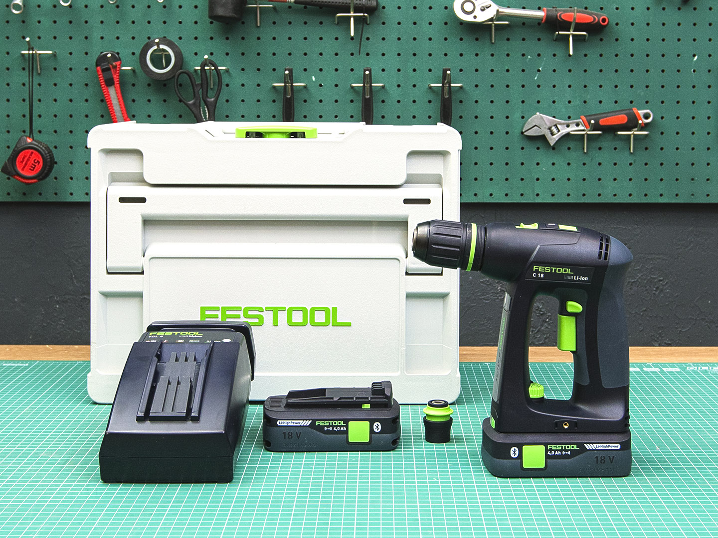 Аккумуляторная шуруповёрт Festool C18  (01-22034)