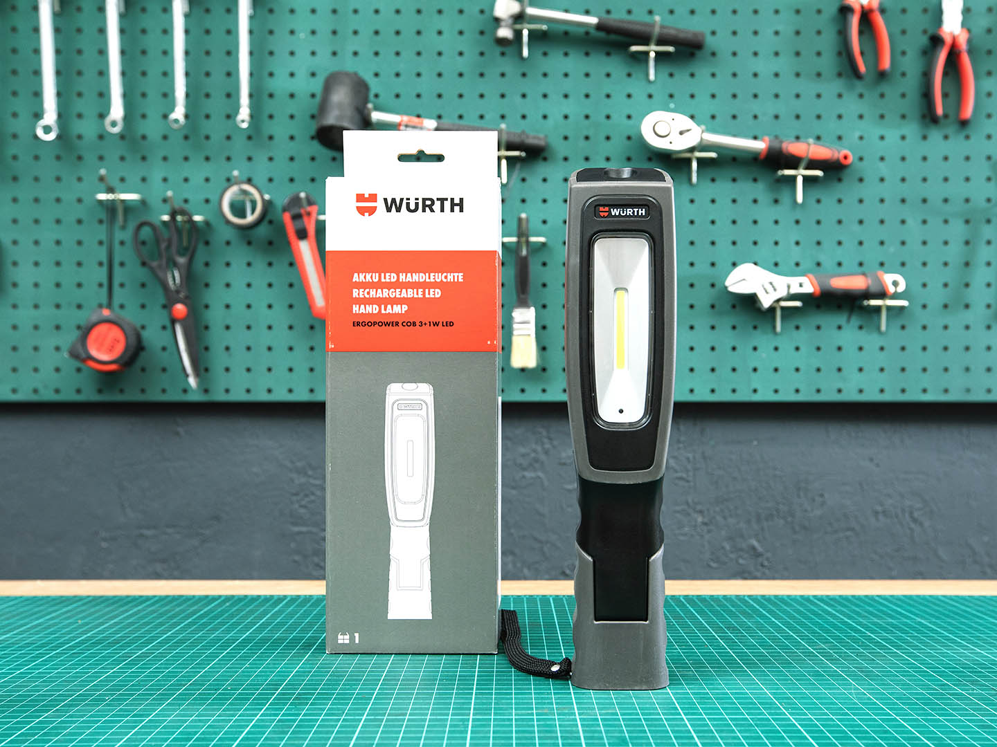 Светильник аккумуляторный светодиодный Wurth ERGOPOWER BOOST  (04-16023)