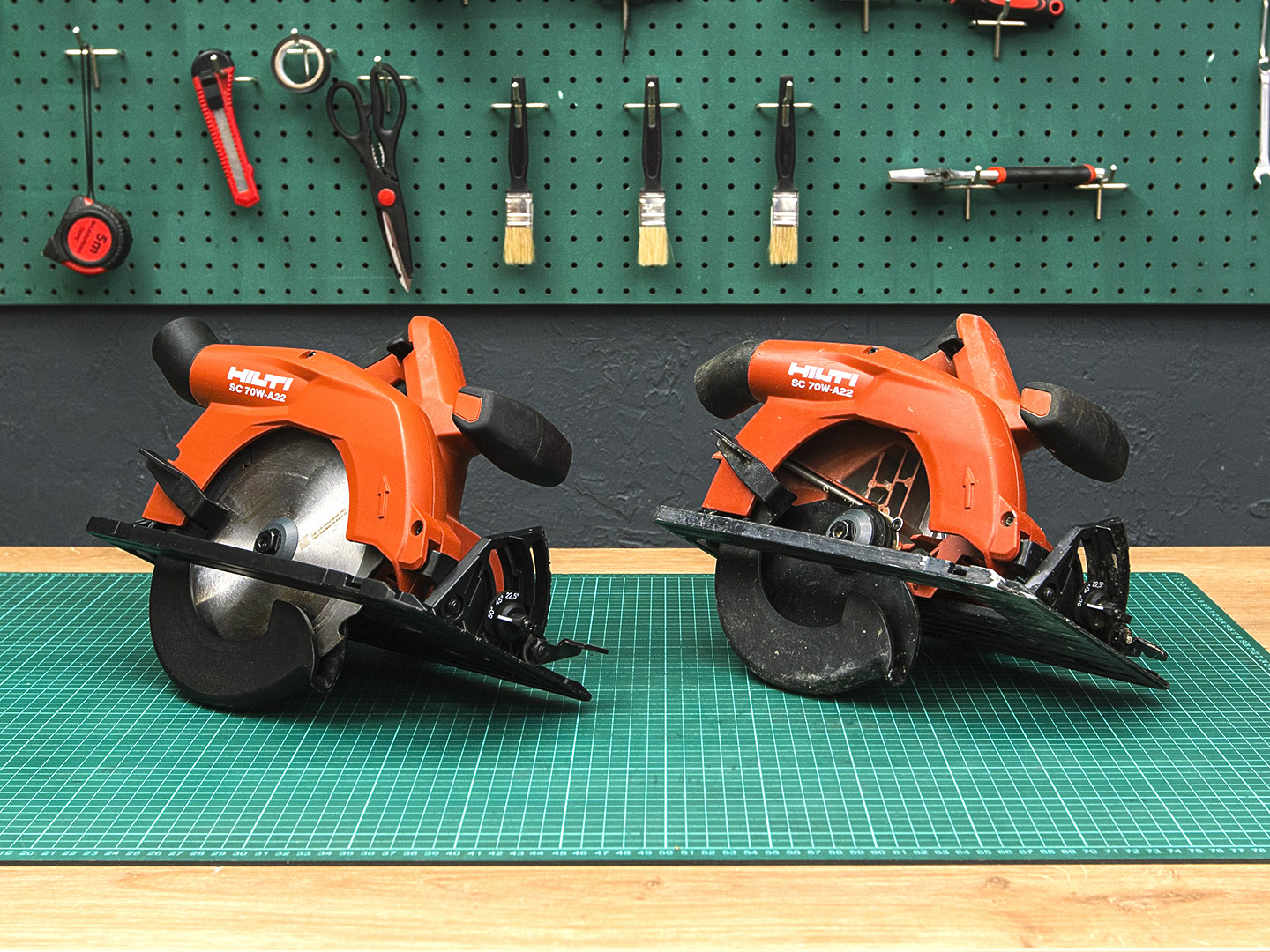 Аккумуляторная циркулярная пила Hilti SC 70W-A22  (01-29093)