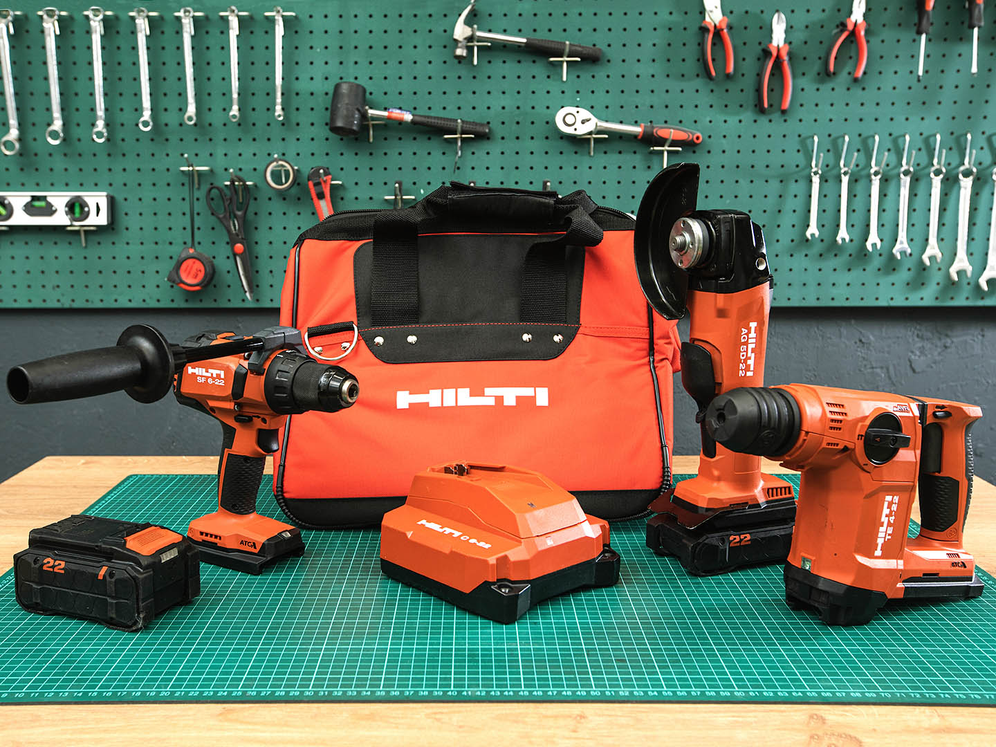 Набор Инструментов Nuron Hilti SF 6-22+Te 4-22+AG 5D-22  (04-09033)