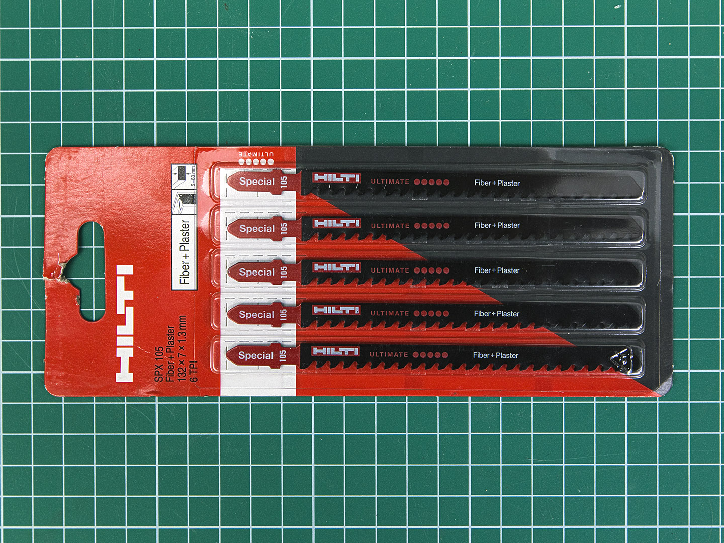 Полотно для лобзика Hilti SPX 105 (5) fiber+ plaster  (107-01123)