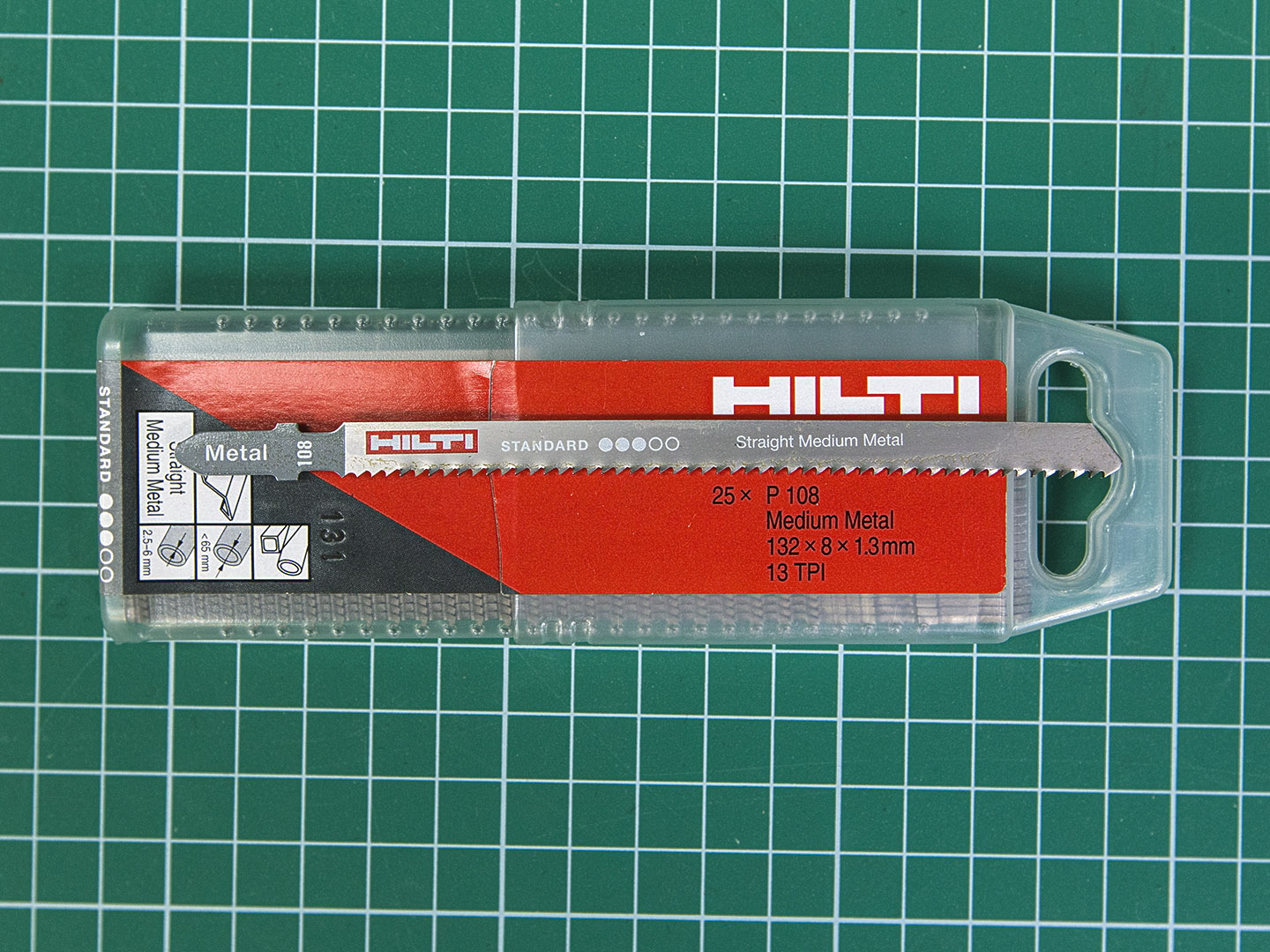 Полотно для лобзика Hilti P 108 (25) medium metal  (97-01123)