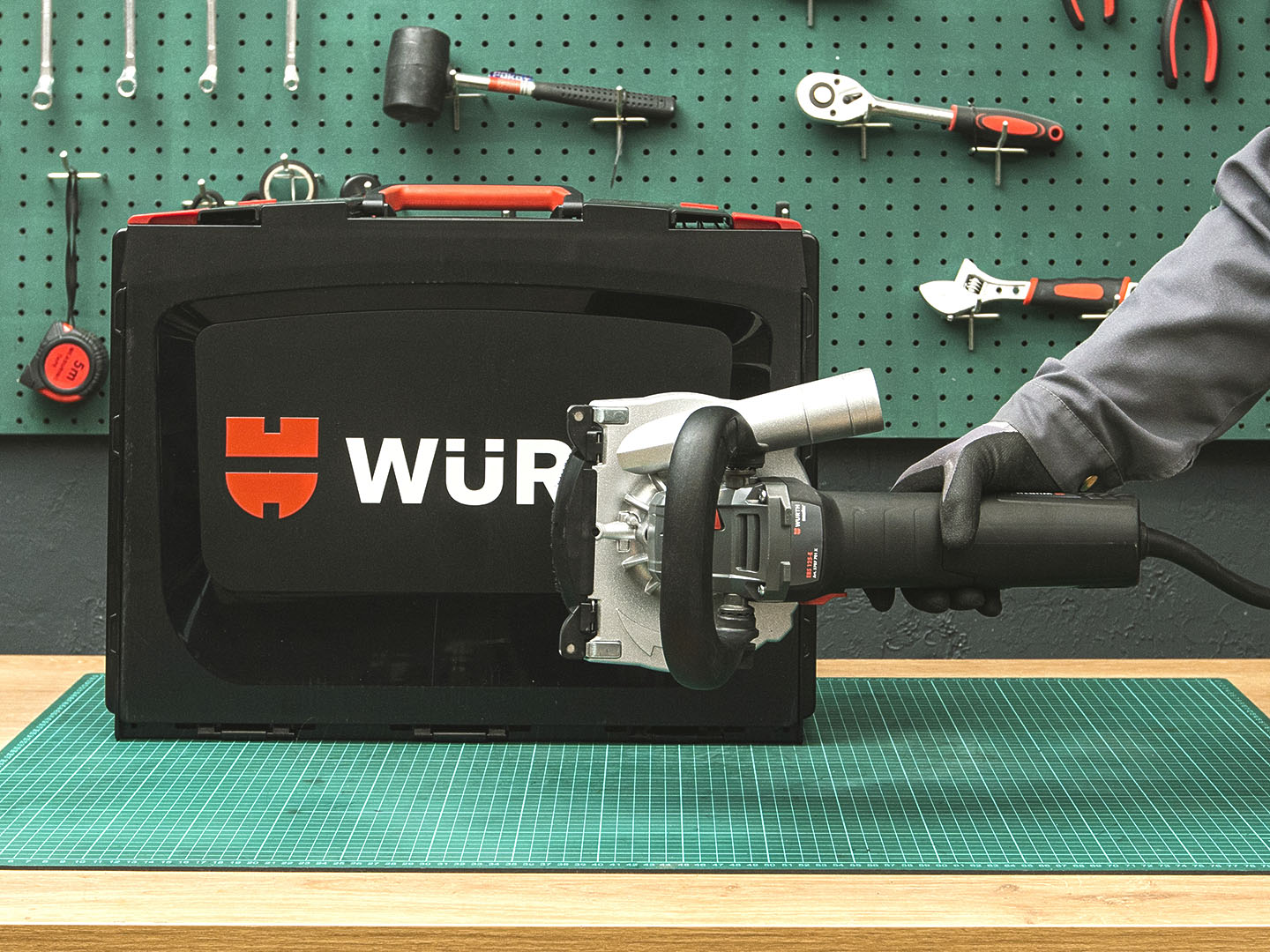 Бетоношлифовальная машина Wurth EBS 125-E  (02-07043)