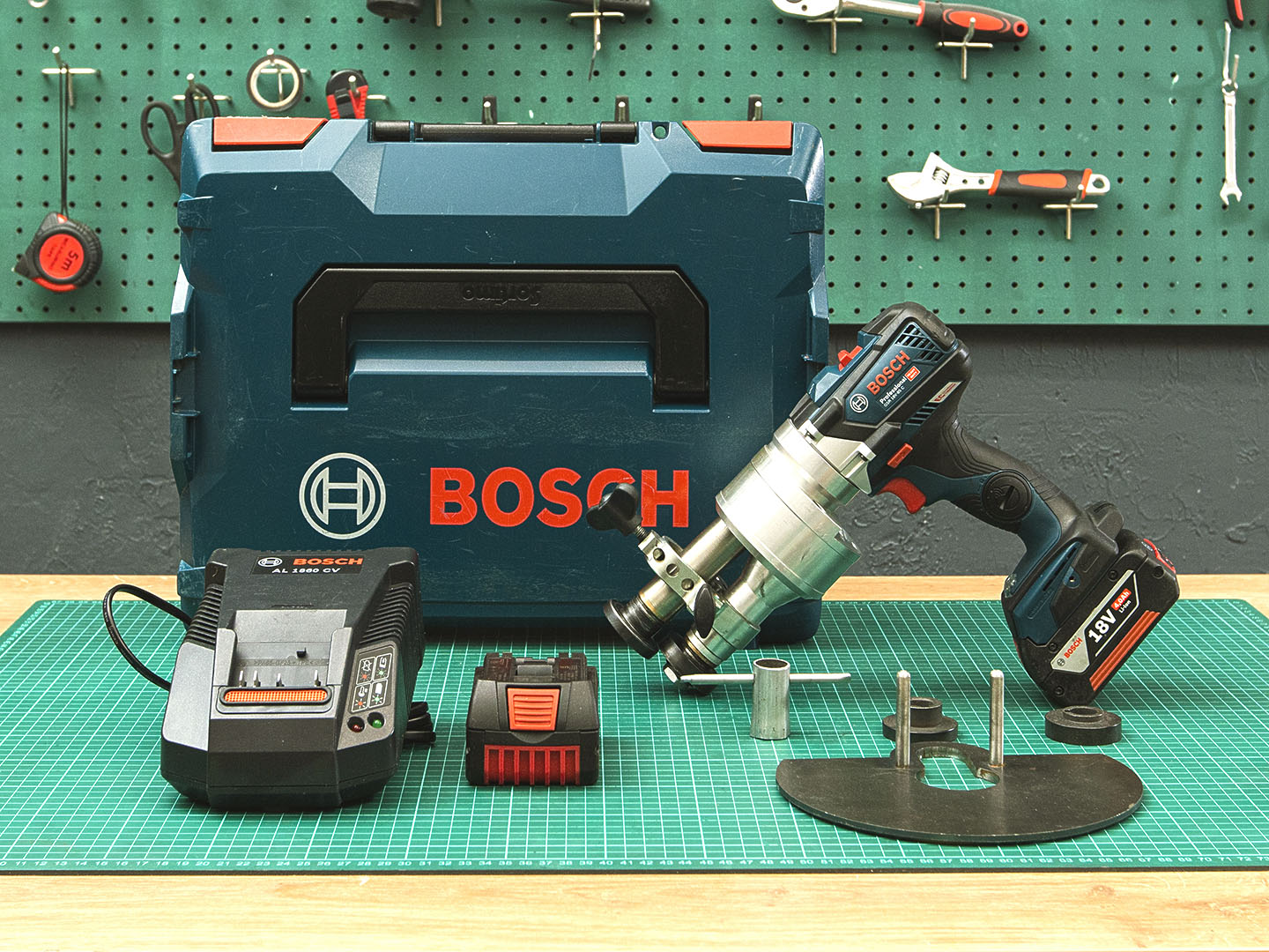 Аккумуляторная зиговочная машина Bosch gsr 18v-85 c  (02-17053)