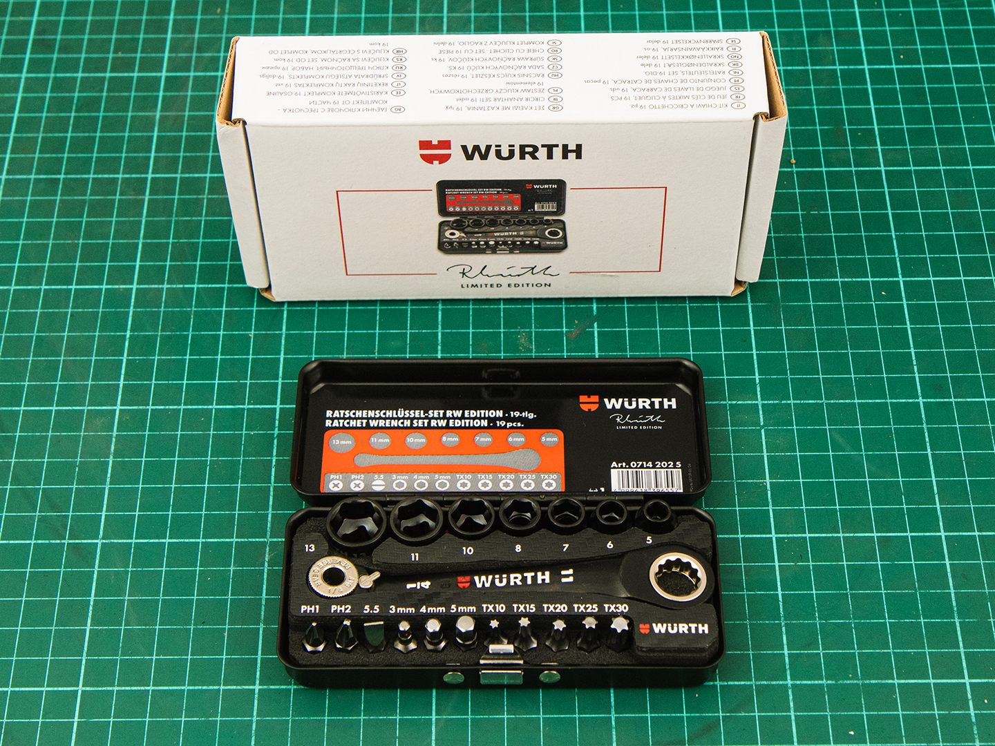 Лимитированный набор Wurth   (01-20026)