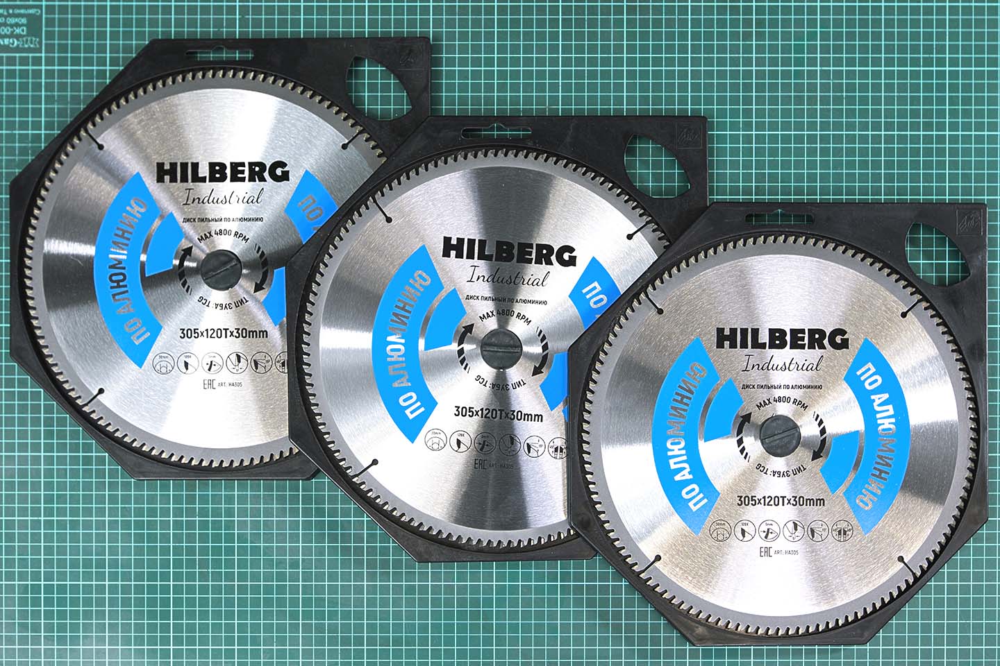 Диск пильный Hilberg Industrial 305x30 120Т  (01-23122)