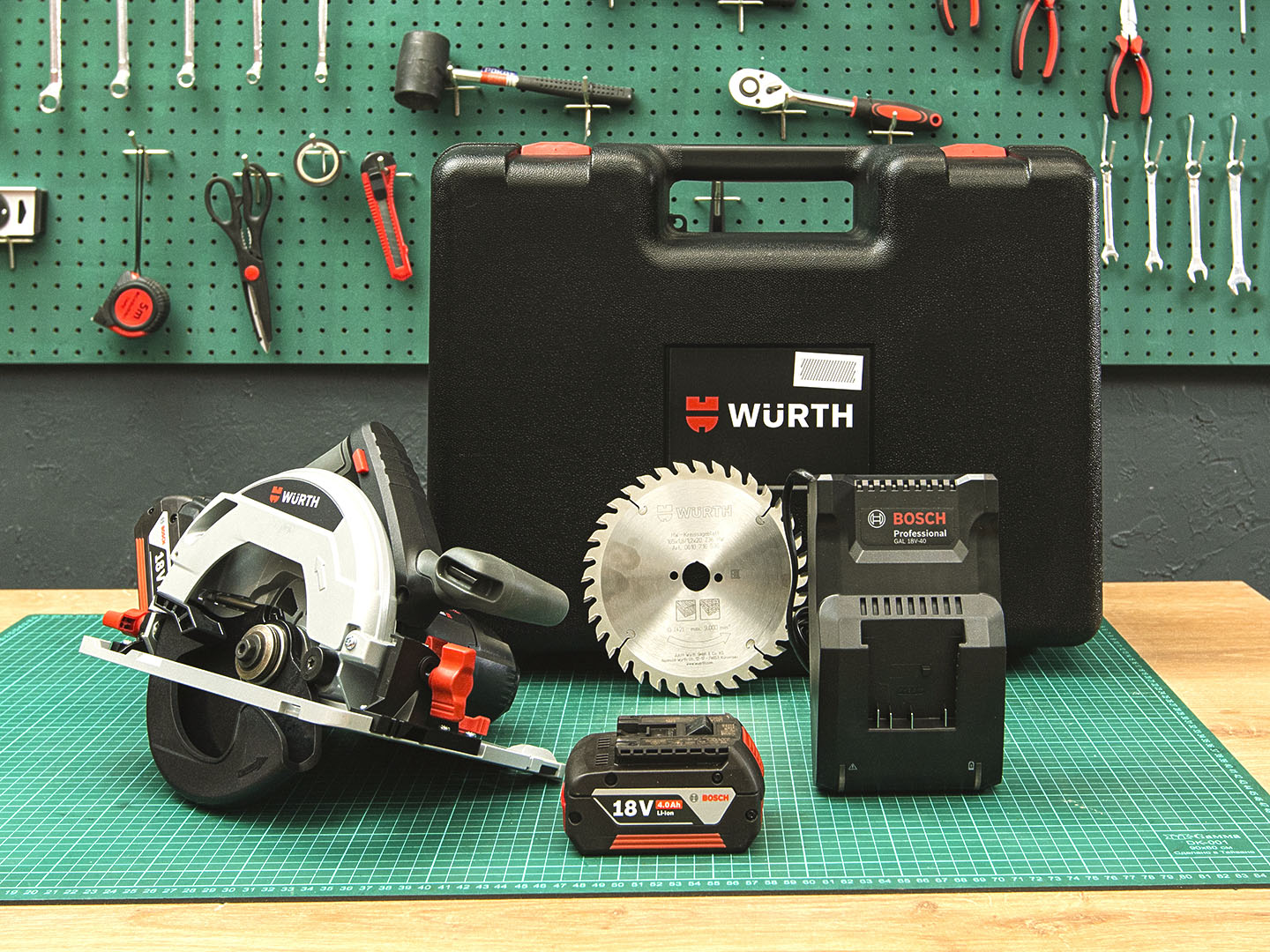 Циркулярная пила Wurth HKS 18-A  (02-20063)